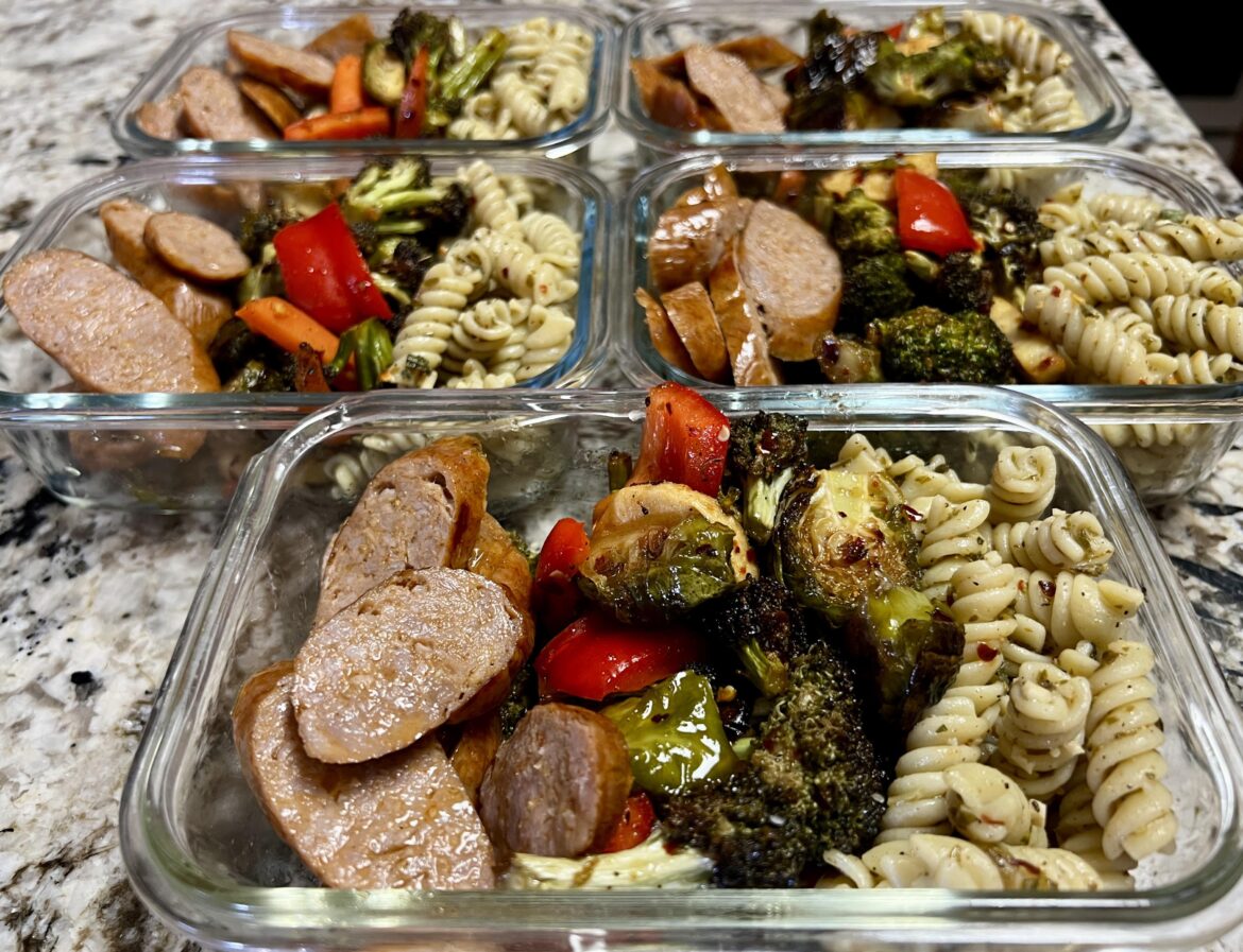 Back on the meal prep grind.