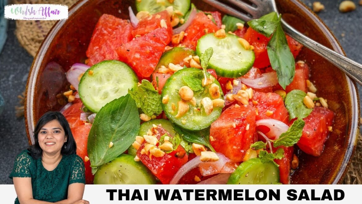 Thai Watermelon Salad Recipe Thai Watermelon Salad Recipe