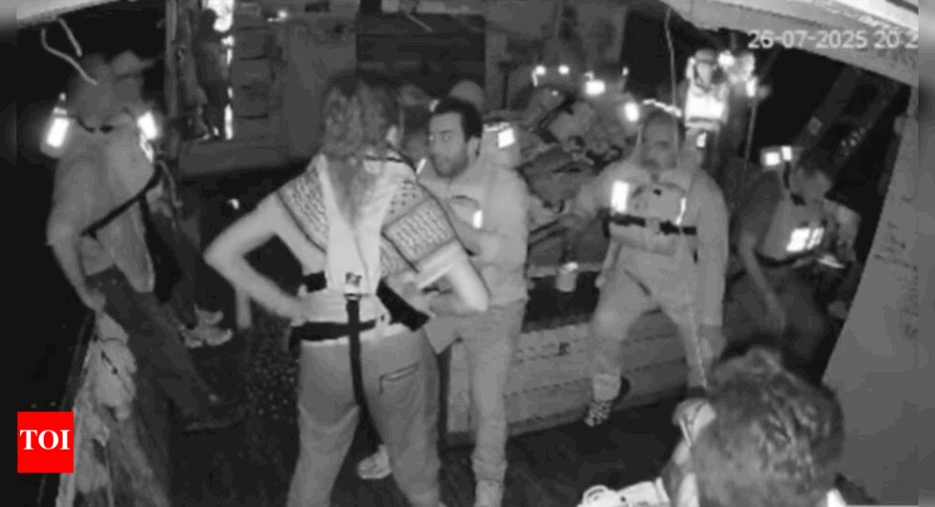 'Carrying baby formula': Israel intercepts food aid boat ‘Handala’ on its way to Gaza; 'kidnaps' 19 activists, 2 journalists