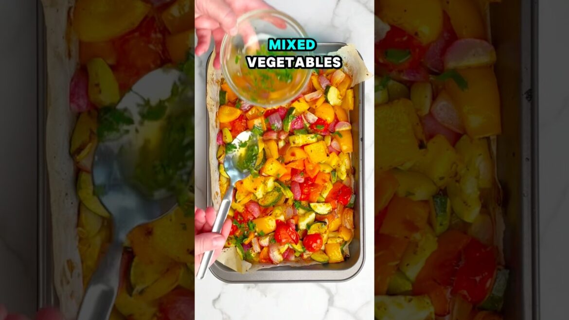 Easy Roasted Mixed Vegetables
