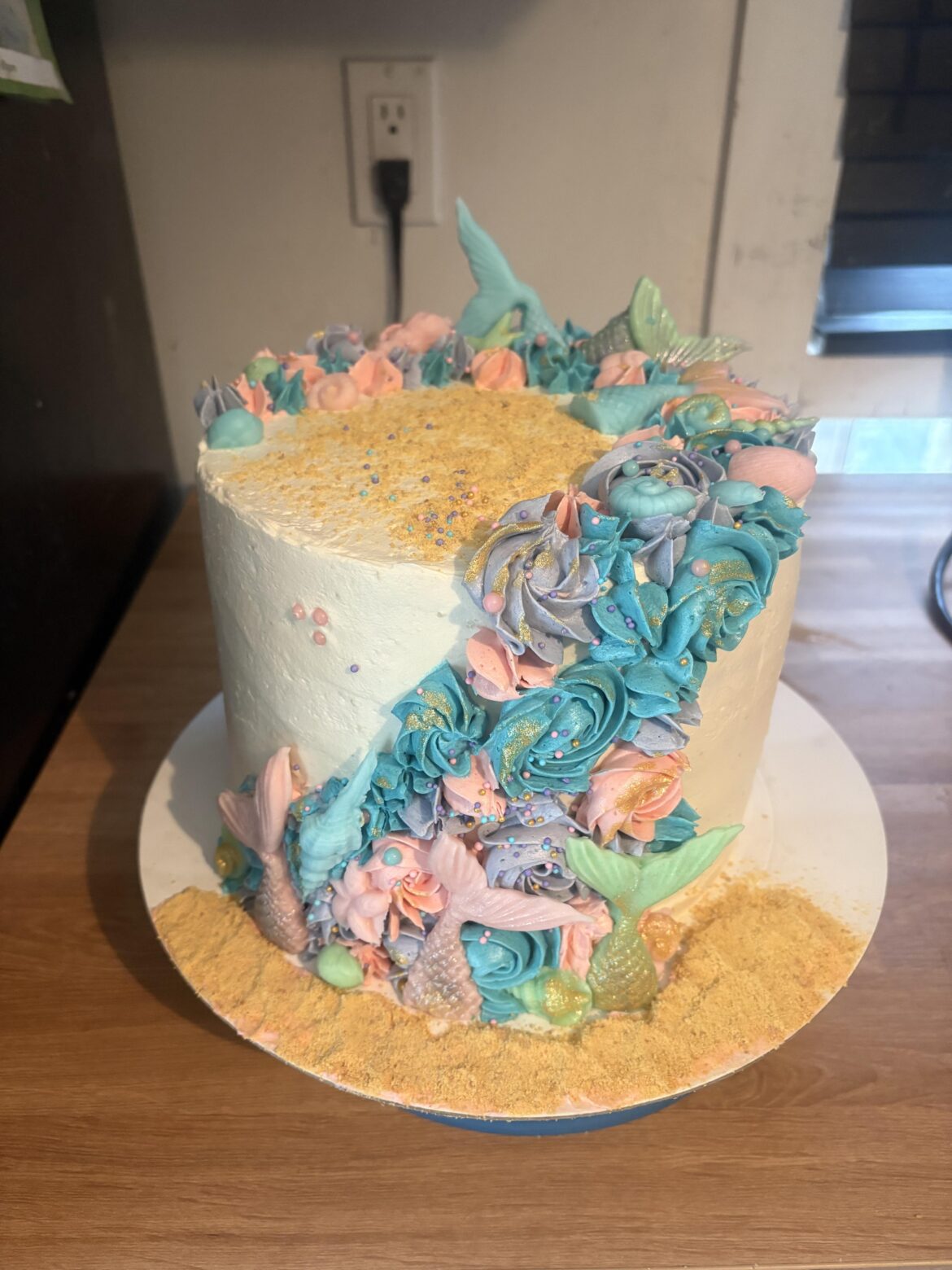 Mermaid cake