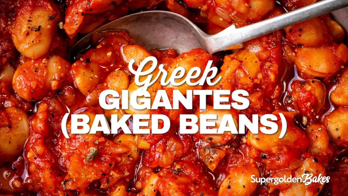 Gigantes Plaki – Greek Baked Beans Recipe | Supergolden Bakes Gigantes Plaki – Greek Baked Beans Recipe | Supergolden Bakes