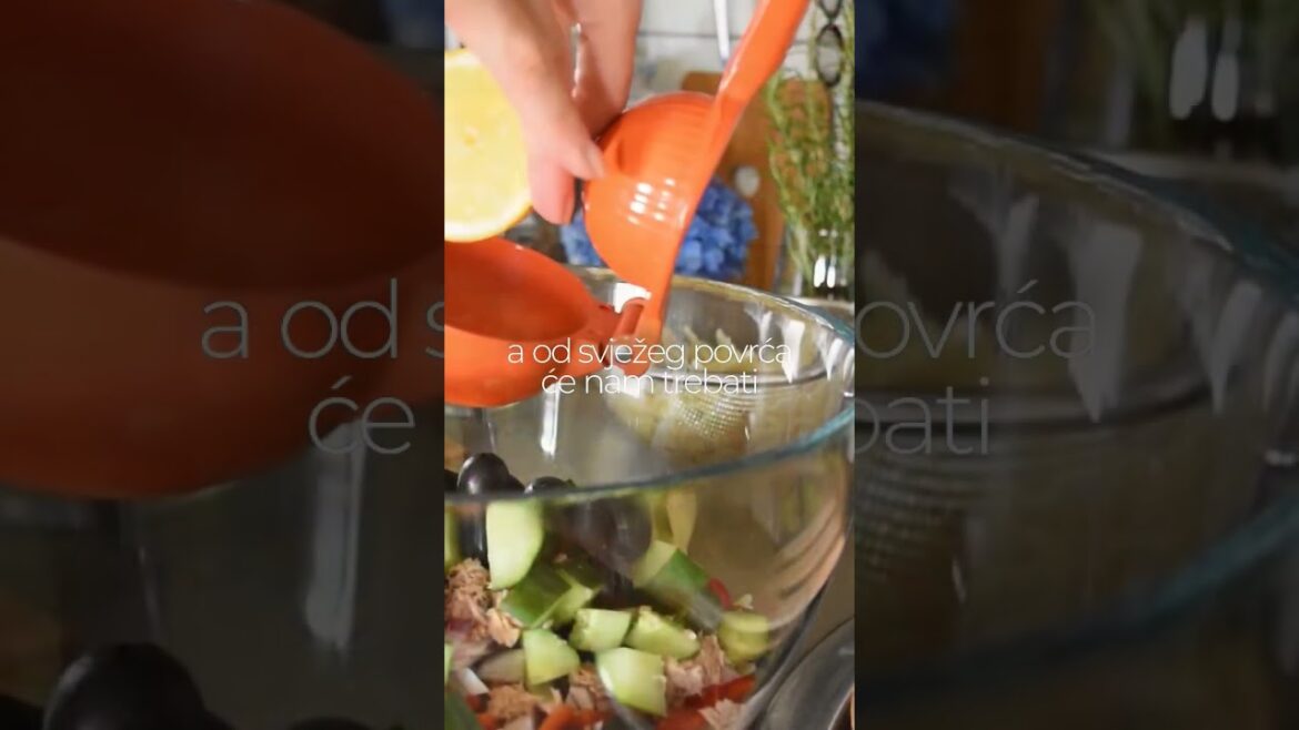 HLADNE SALATA S TJESTENINOM: GRAH I TUNA