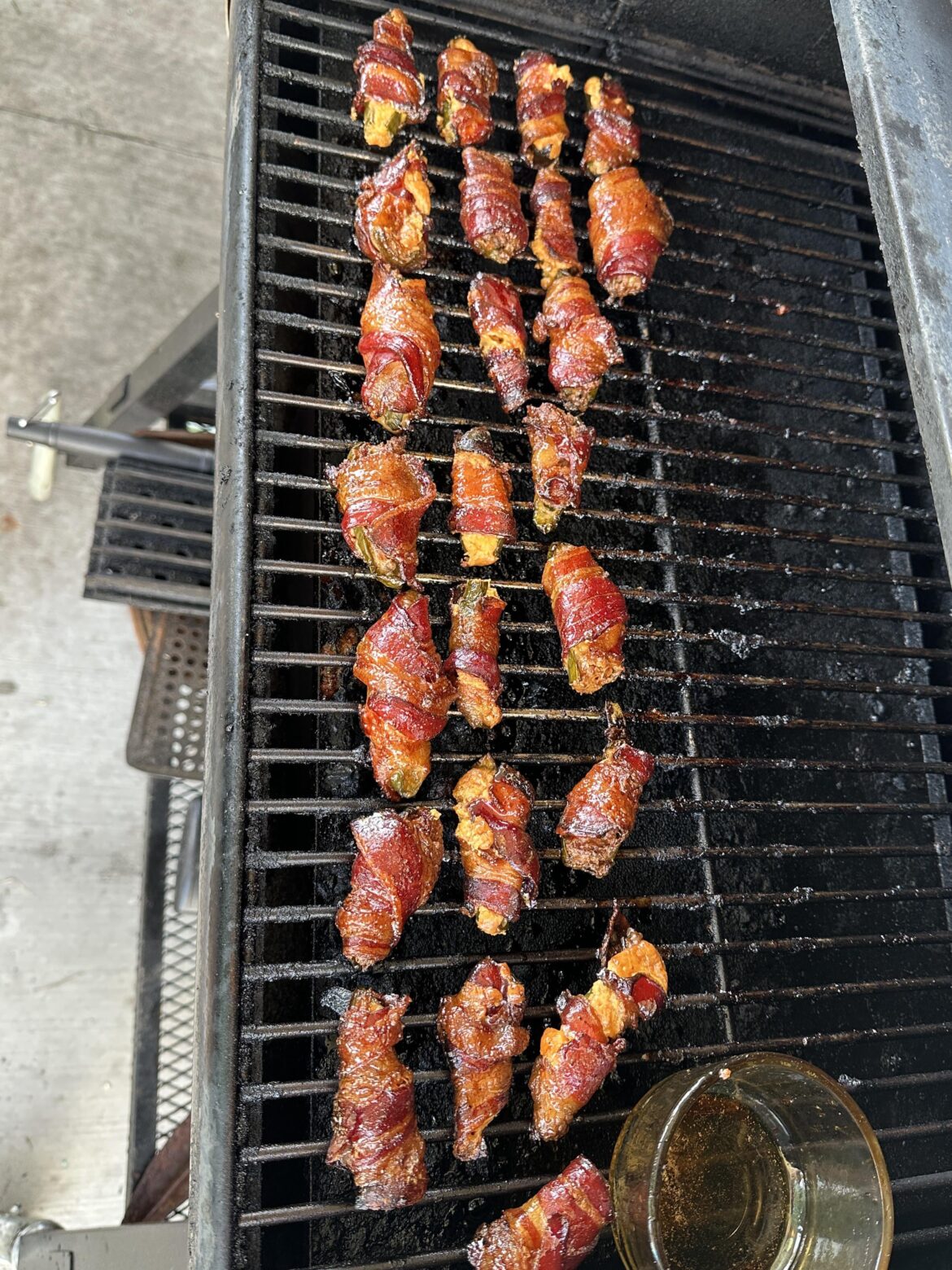 Jalapeno poppers for the first time.
