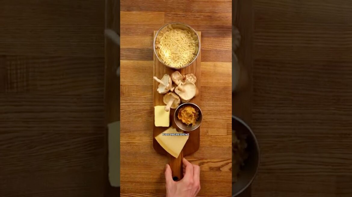 5 ingredient Dinners: Miso Orzo