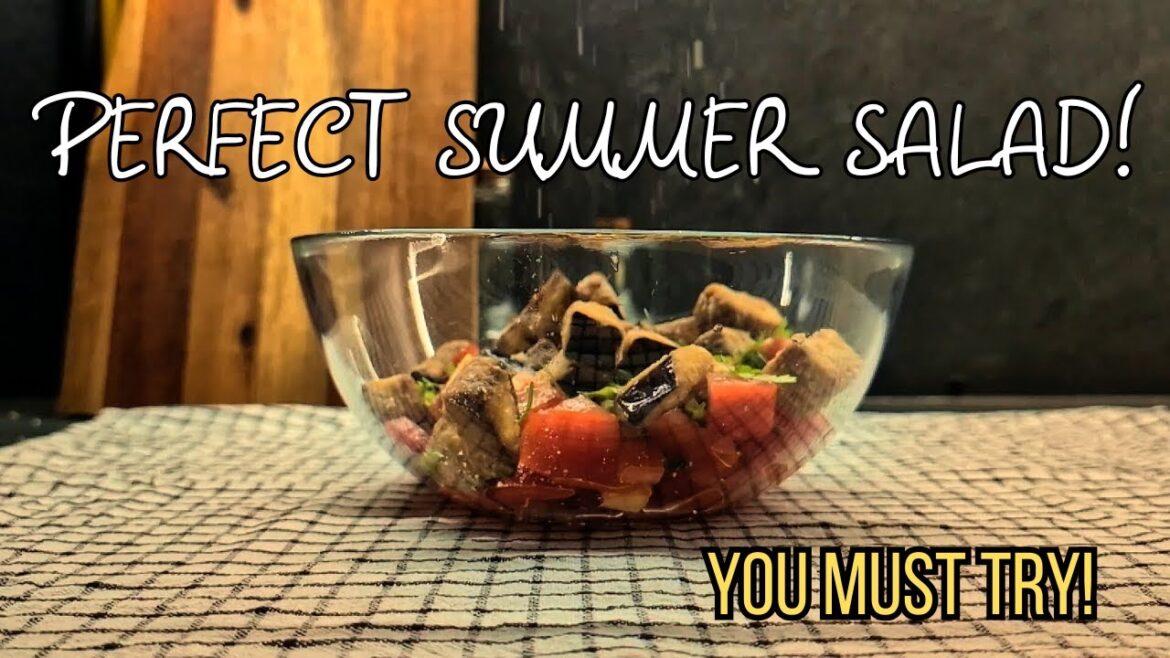 Fried Eggplant, The Salad You Didn't Know You Needed