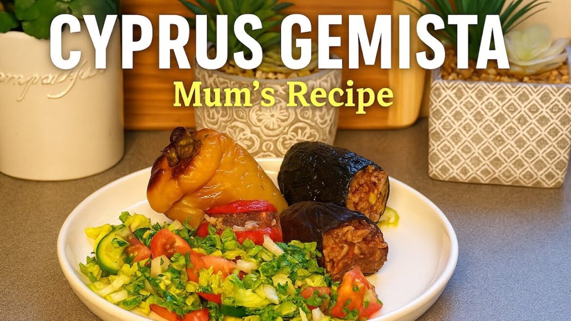 Cyprus Gemista – Mum’s Recipe – Stuffed Vegetables with Mince & Rice Cyprus Gemista – Mum’s Recipe – Stuffed Vegetables with Mince & Rice