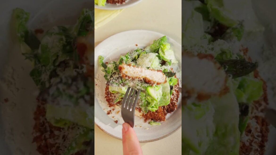 Upside-down Chicken Caesar Upside-down Chicken Caesar