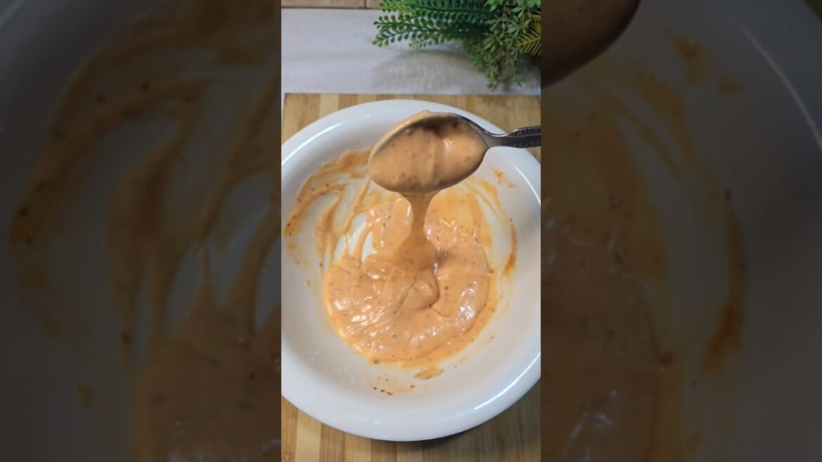 how to make burger sauce !