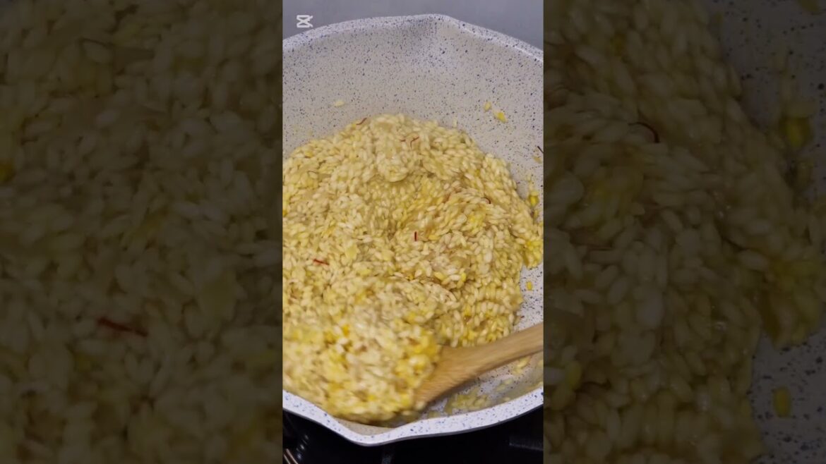 RISOTTO AU SAFRAN RISOTTO AU SAFRAN