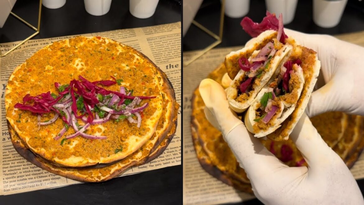 LAHMACUN ~ Turkish Pizza Recipe || Easy LAHMACUN Recipe LAHMACUN ~ Turkish Pizza Recipe || Easy LAHMACUN Recipe