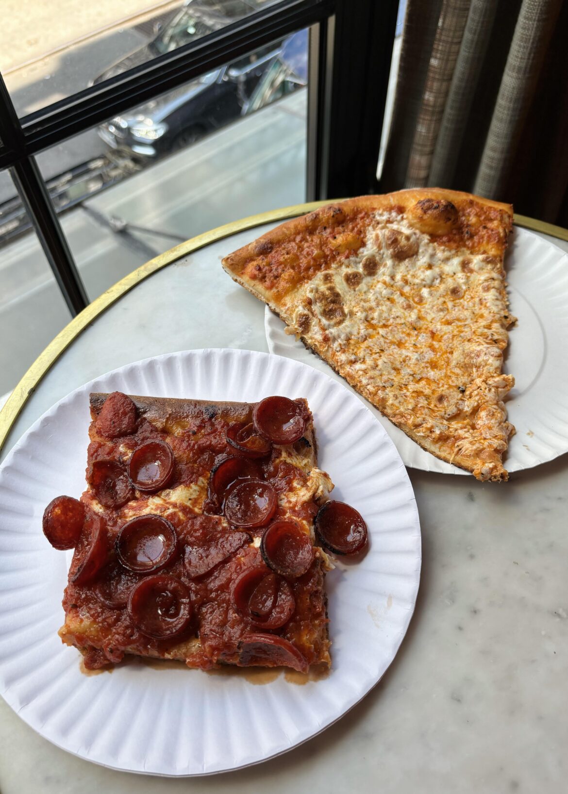 Prince Street Pizza for lunch