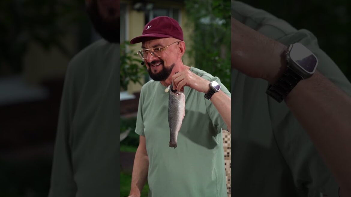 Шашлык семга и кольцо Шашлык семга и кольцо