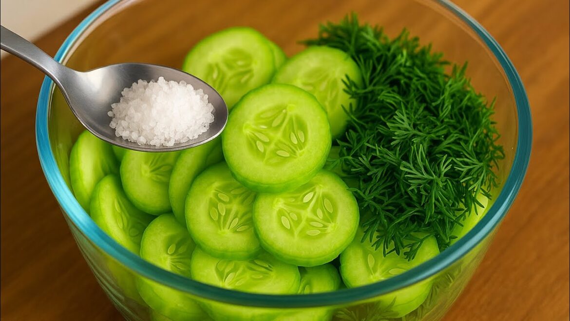 Essen Sie diesen Gurkensalat jeden Tag zum Abendessen und Sie werden ohne Diät abnehmen! Essen Sie diesen Gurkensalat jeden Tag zum Abendessen und Sie werden ohne Diät abnehmen!