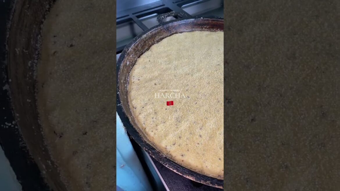 #Harcha #CuisineMarocaine #GoûterMarocain #RecetteMarocaine #IdéePetitDéjeuner #CuisineOrientale
