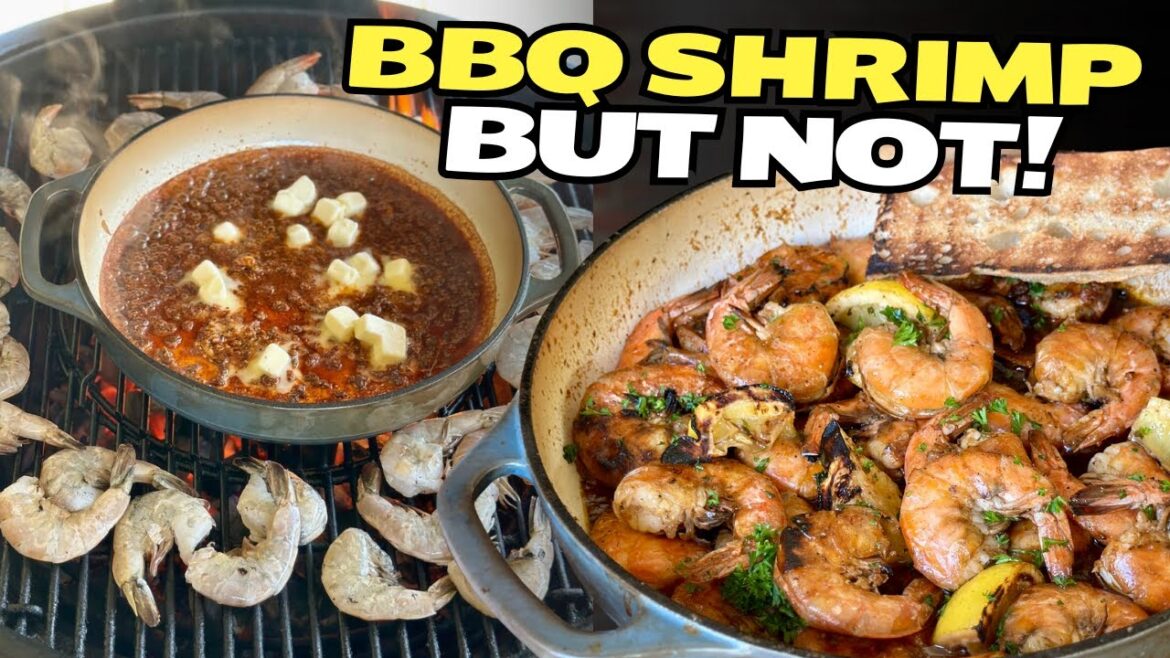 The BEST Grilled Shrimp Recipe EVER - Grilled New Orleans Style BBQ Shrimp (In Under 10 Minutes!)