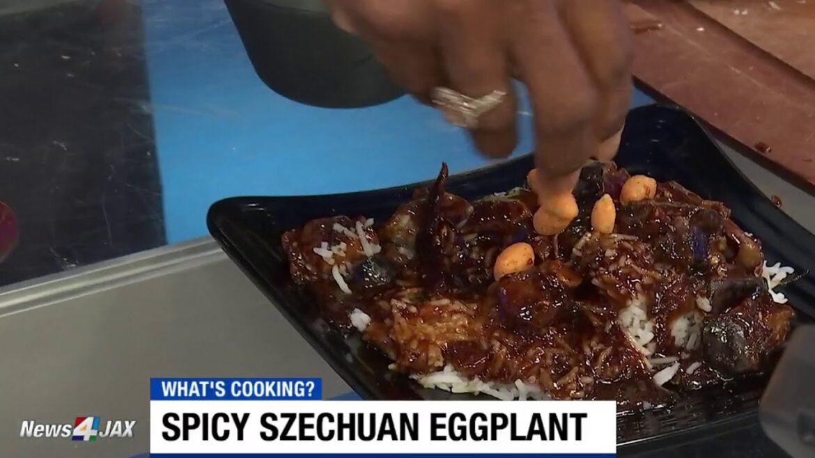 Vegan Chef Challenge recipes: Roasted red pepper & olives baguette; spicy Szechuan eggplant Vegan Chef Challenge recipes: Roasted red pepper & olives baguette; spicy Szechuan eggplant