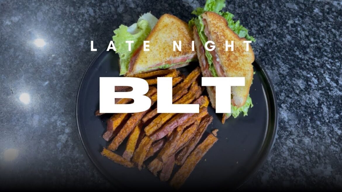 TASTY & CRISPY Late Night BLT | MOONLIGHT MEALZ