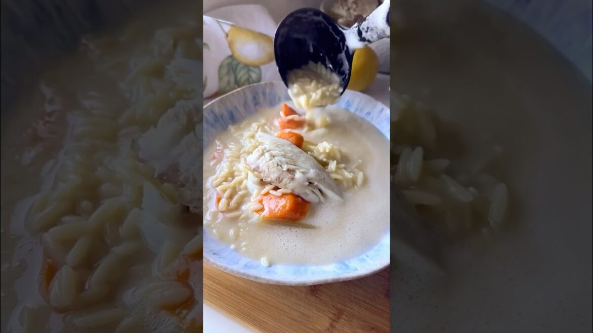 PSAROSOUPA AVGOLEMONO | my fav! Recipe link in comments #fish #soup #greek #greekrecipes PSAROSOUPA AVGOLEMONO | my fav! Recipe link in comments #fish #soup #greek #greekrecipes