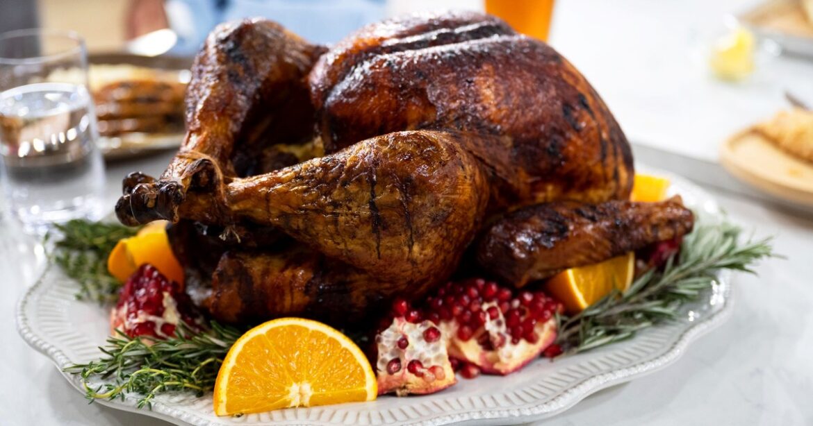 Tea-brined turkey and unfussy apple pie Tea-brined turkey and unfussy apple pie