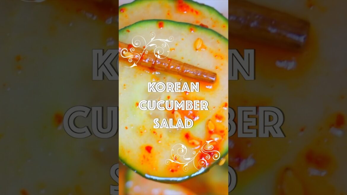 3-Min Korean Cucumber Salad Recipe — That Will Blow Your Mind! 3-Min Korean Cucumber Salad Recipe — That Will Blow Your Mind!