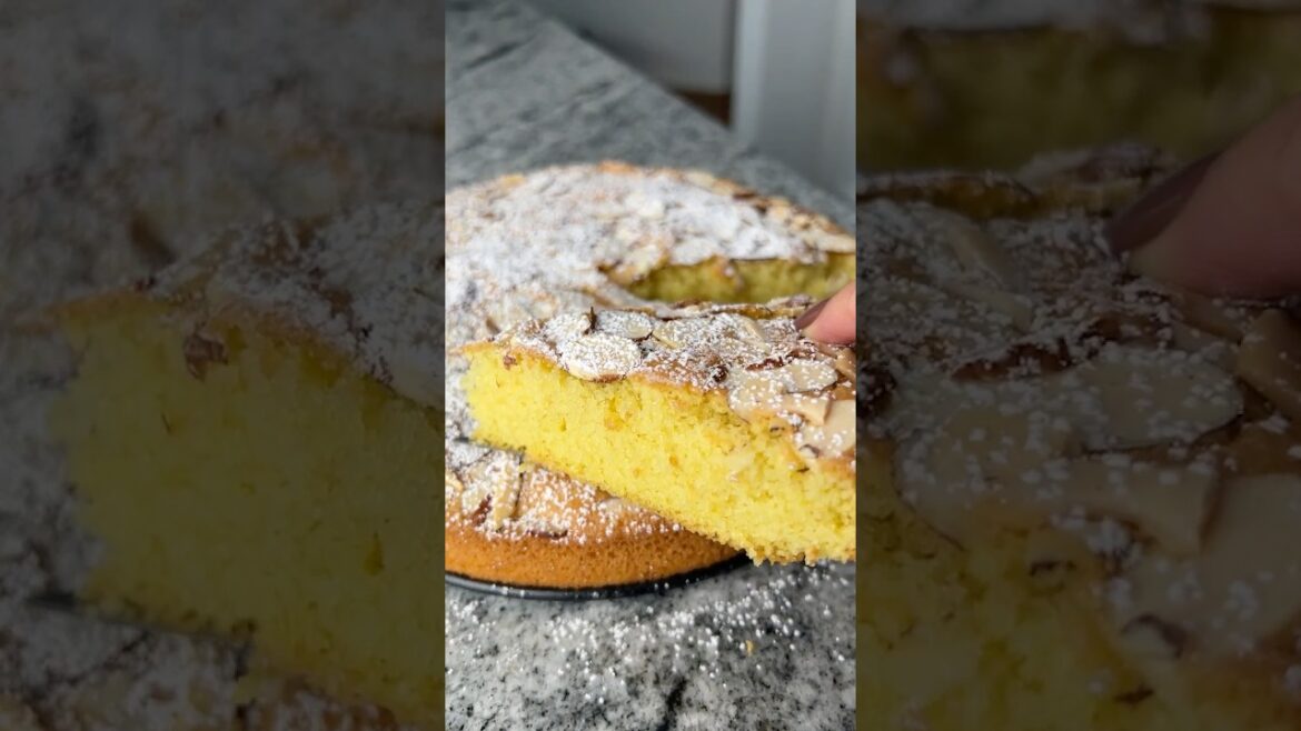 4 Ingredient Gluten-Free Almond Flour Cake