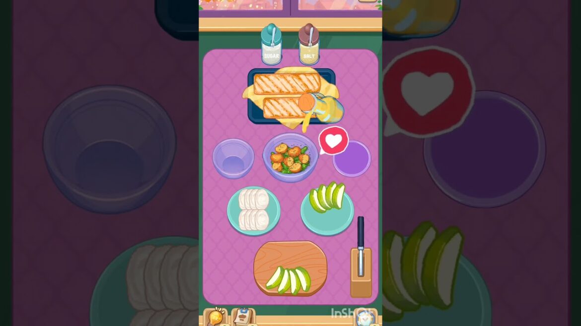 Cookingdom Recipe No. 71 - Nicoise Salad Walkthroughs