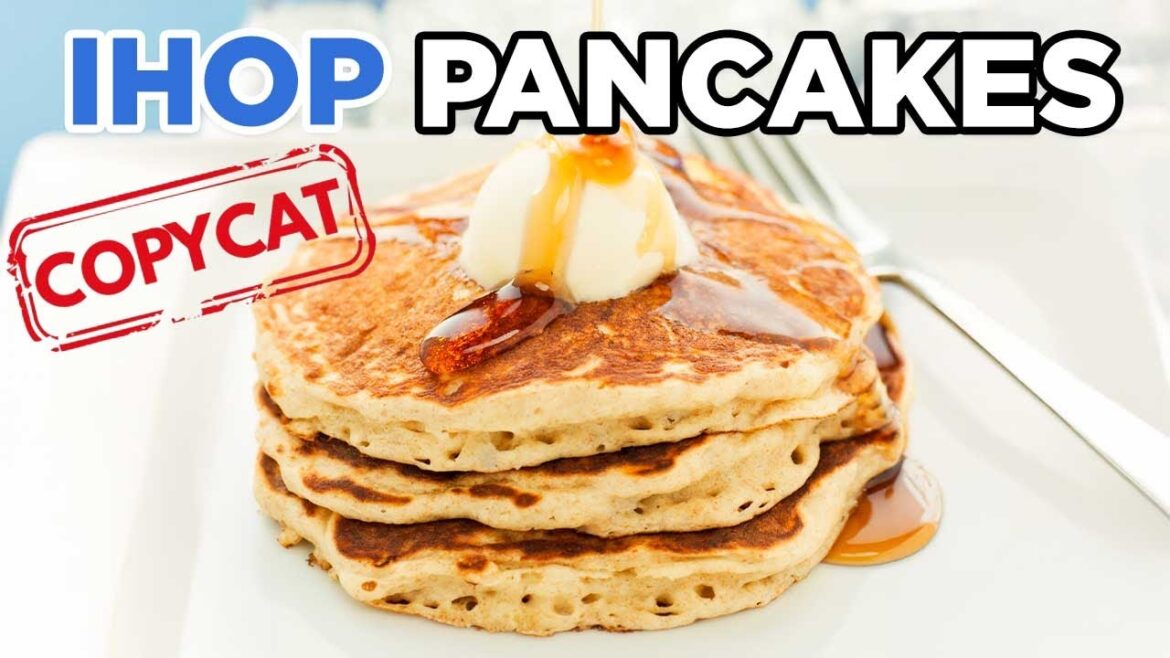 Fluffy IHOP Pancakes Recipe | BEST Copycat Buttermilk Pancakes