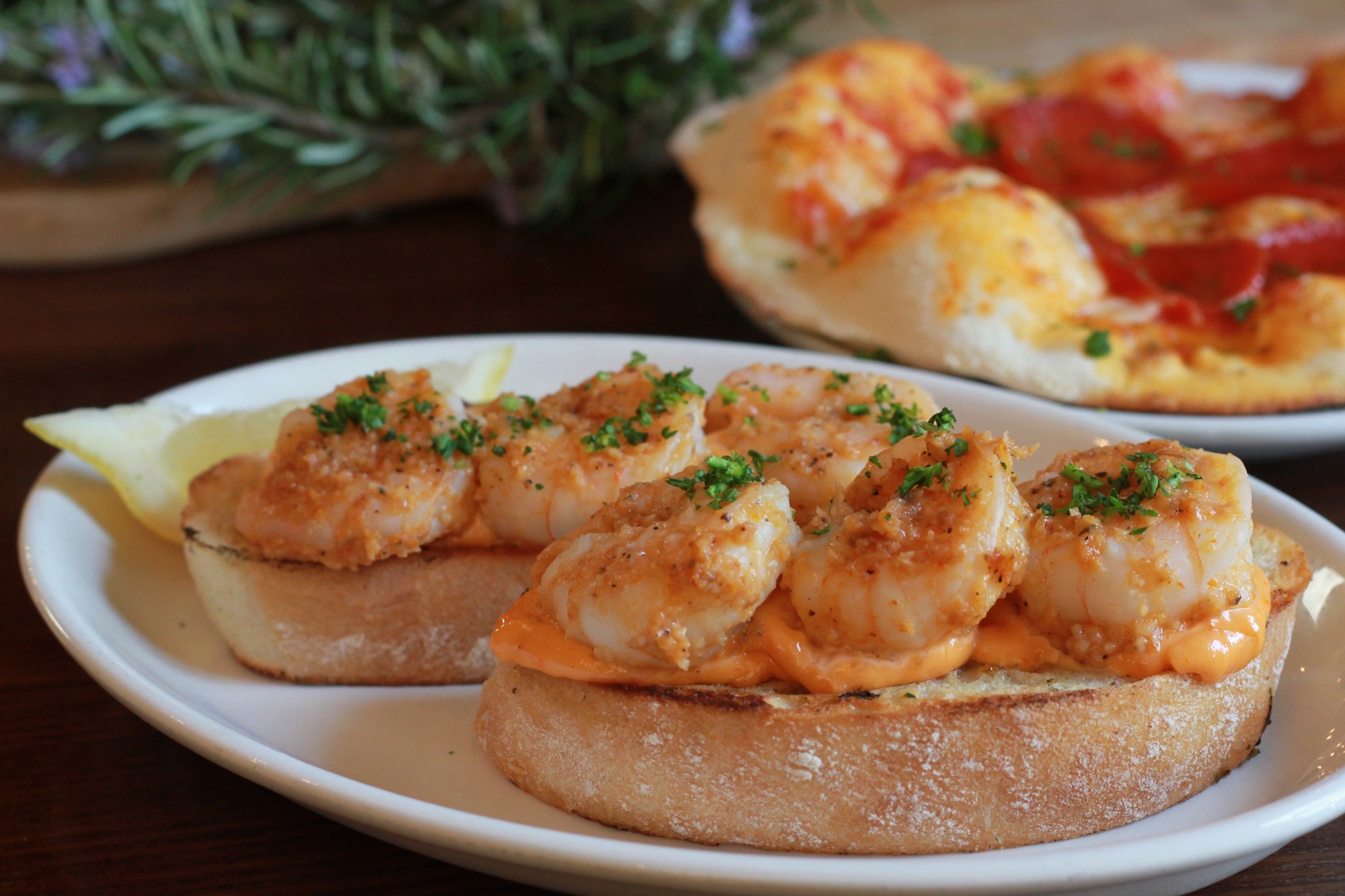 Some of the Italian dishes avaolable at Pesto
