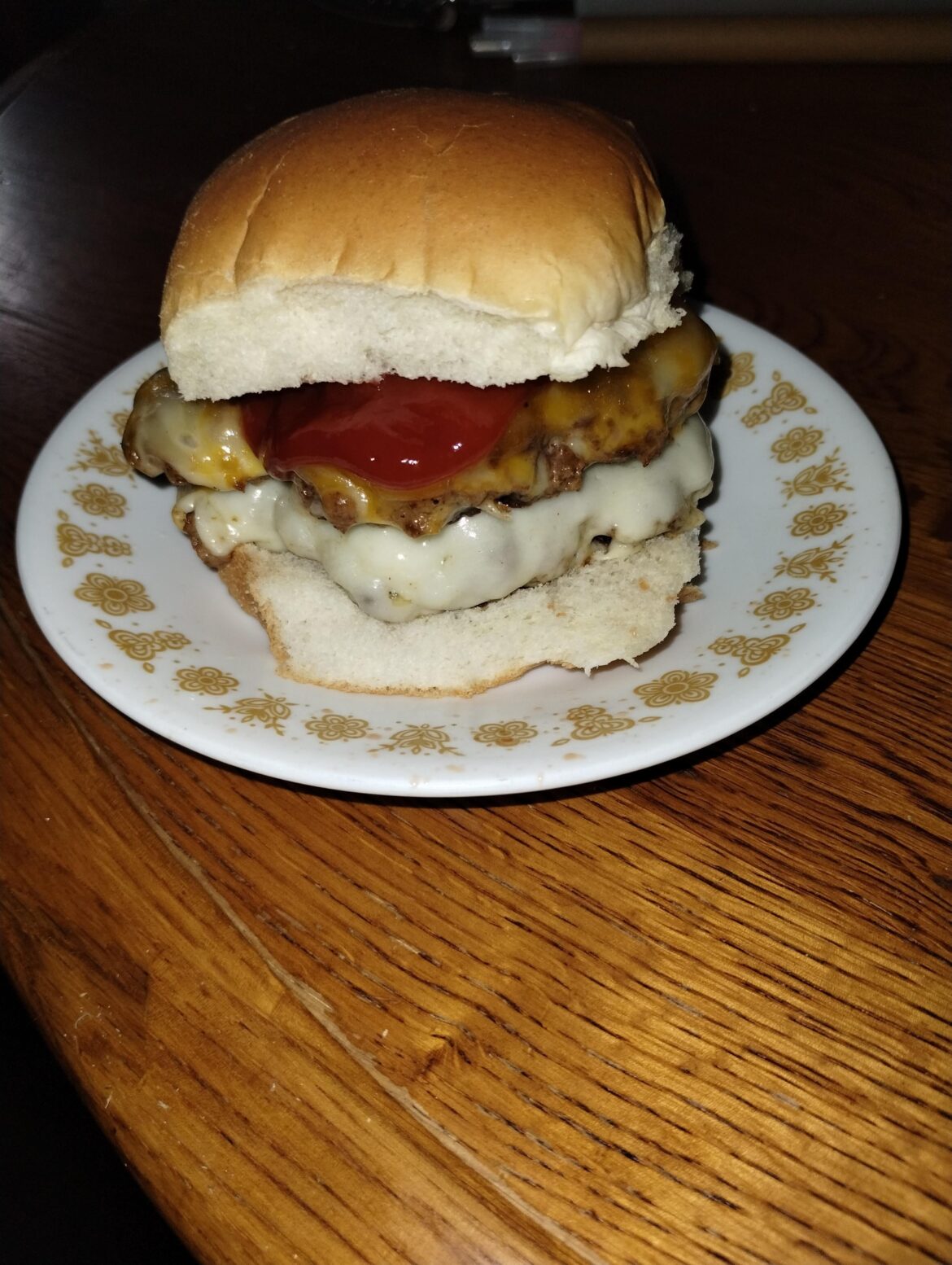 My first smash burger