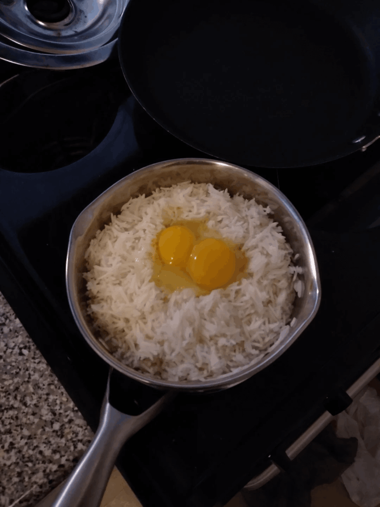 I cracked my egg and look what came out. 🥺