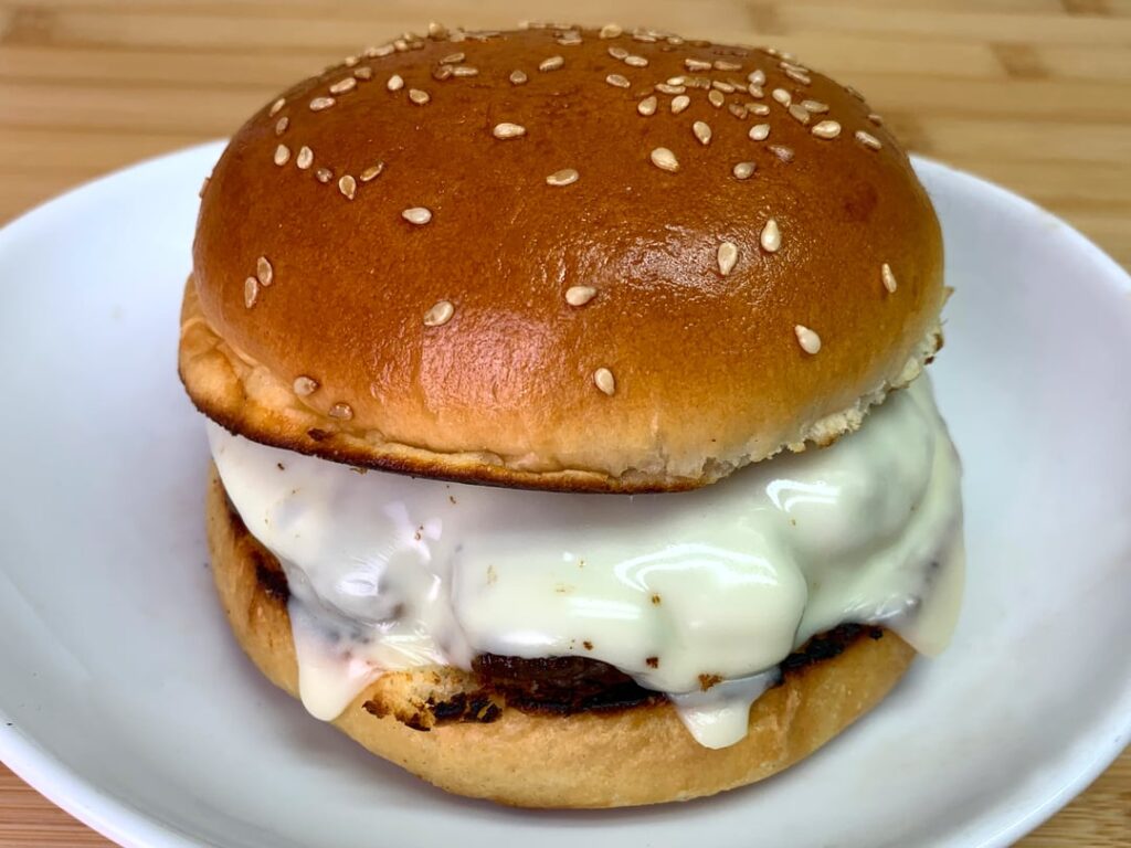 I accidently bought the white deluxe American cheese. It's super melty!