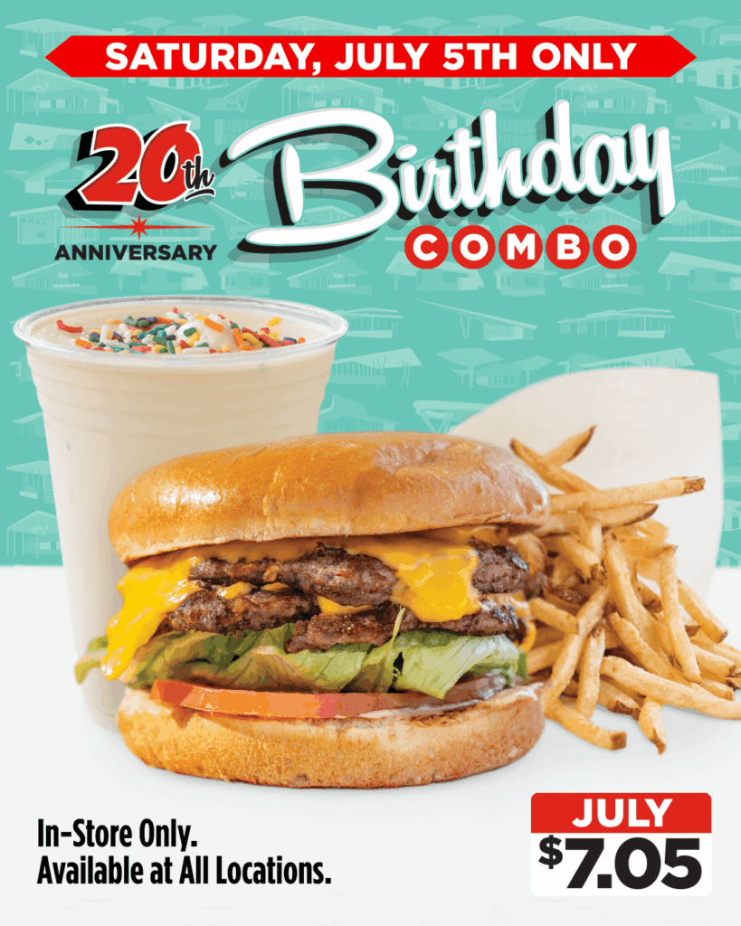 P. Terry's 20th Anniversary Promotion & Event (7/5)! 🎉