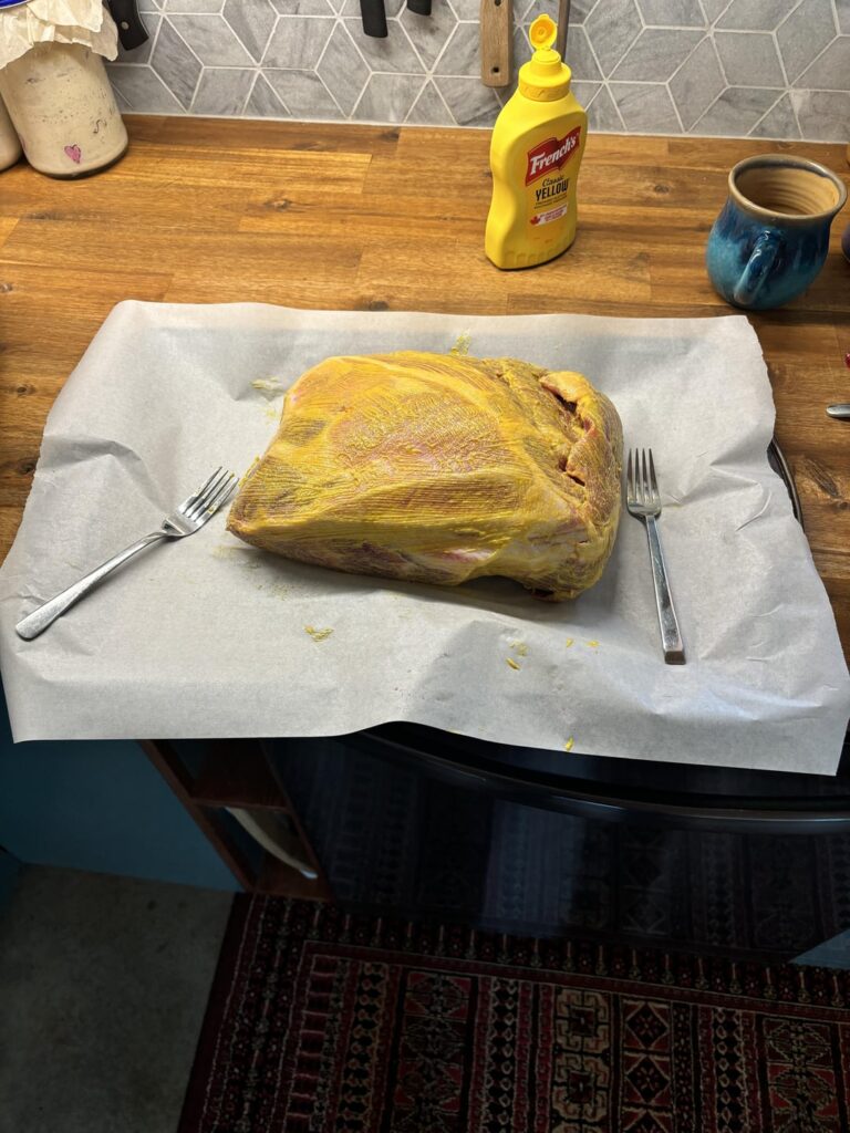 Pulled pork shoulder