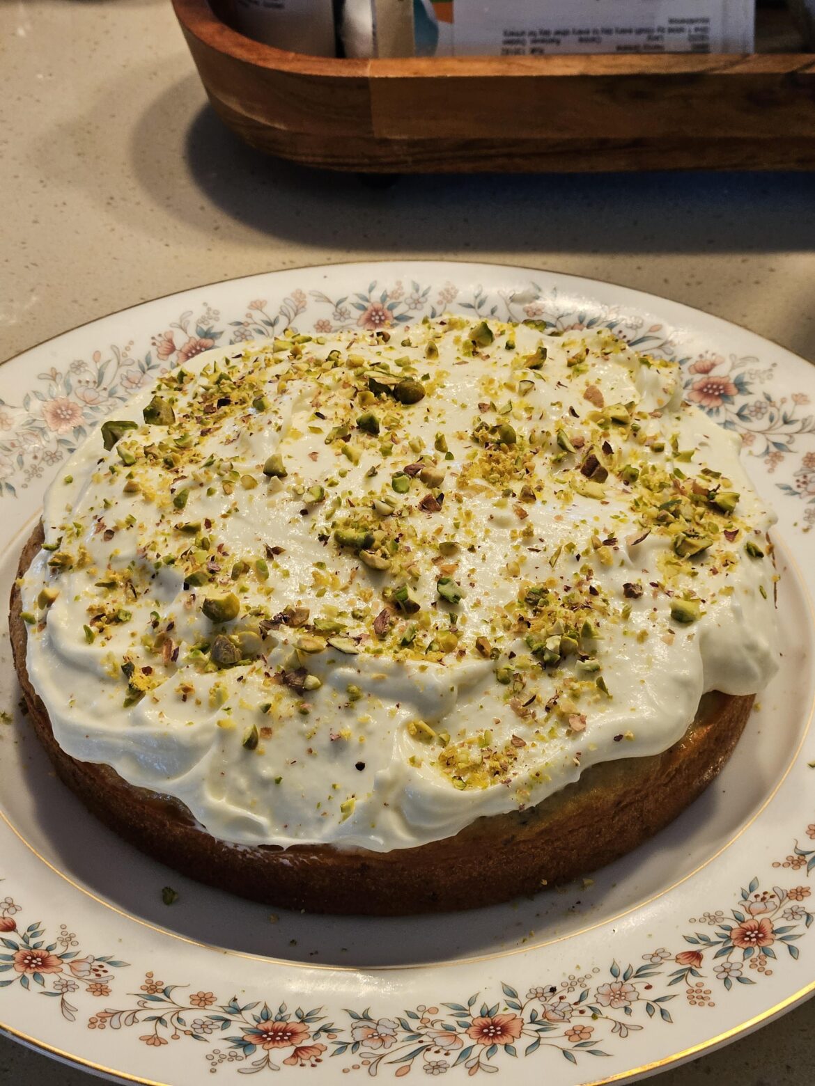Lemon Pistachio Cake