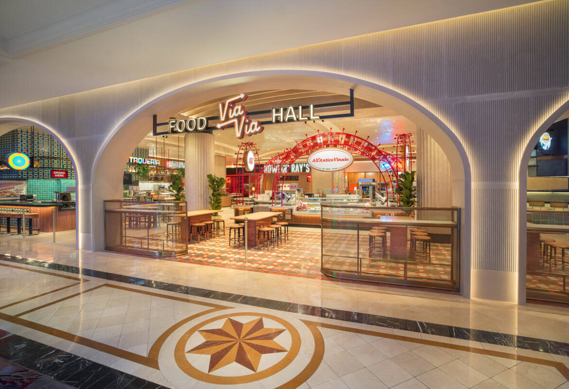 Via Via food hall opens at The Venetian on the Las Vegas Strip