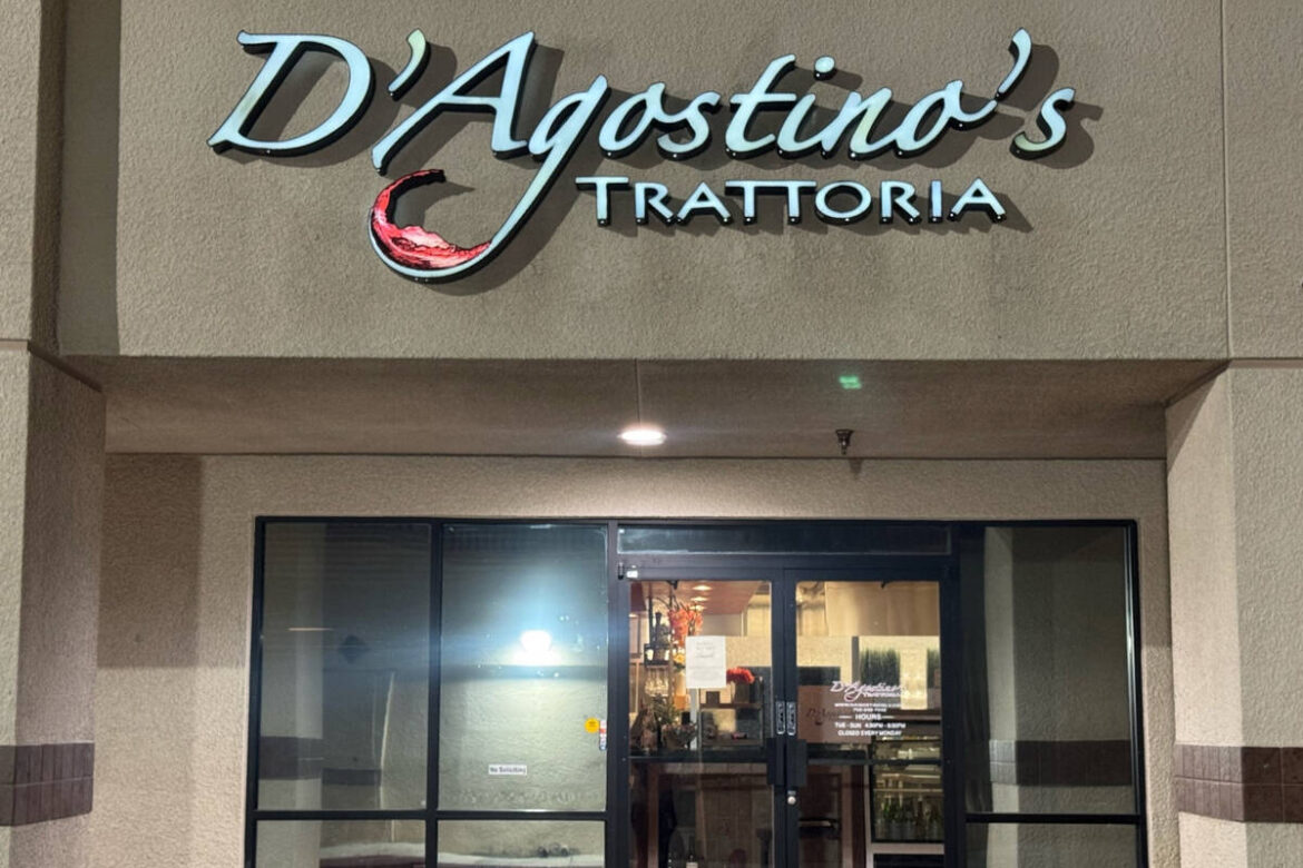 D’Agostino’s Trattoria in Las Vegas closes for expansion The exterior of D'Agostino's Trattoria is seen in Las Vegas on June 18, 2025, just after closin ...