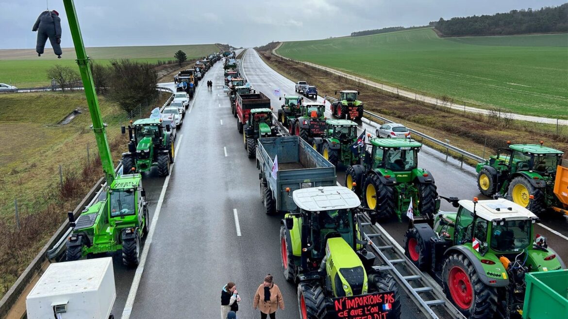 Farmers Across Europe Protest High Costs, Reduced Subsidies Olive Oil Times