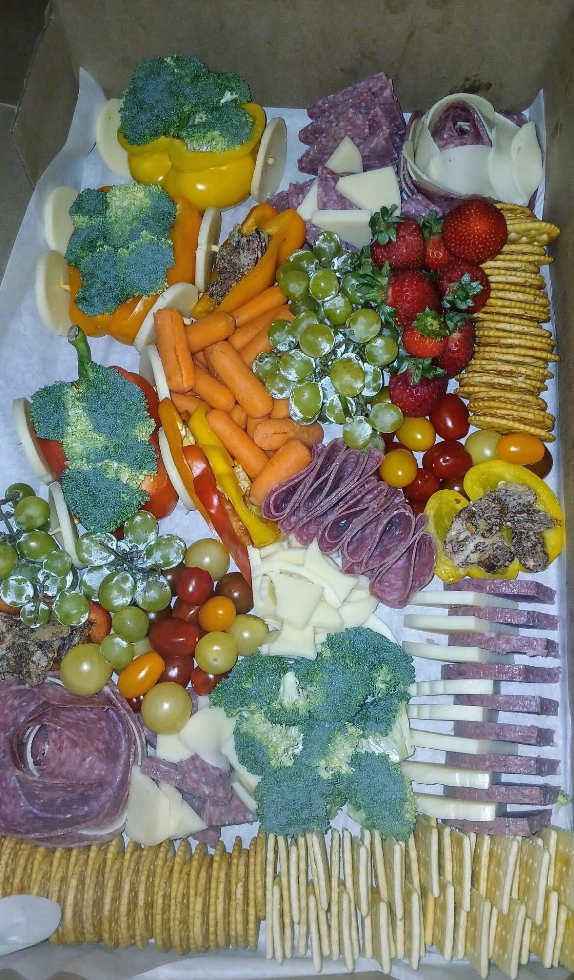 Now we have charcuterie trains? (I didn’t make this a local restaurant did)