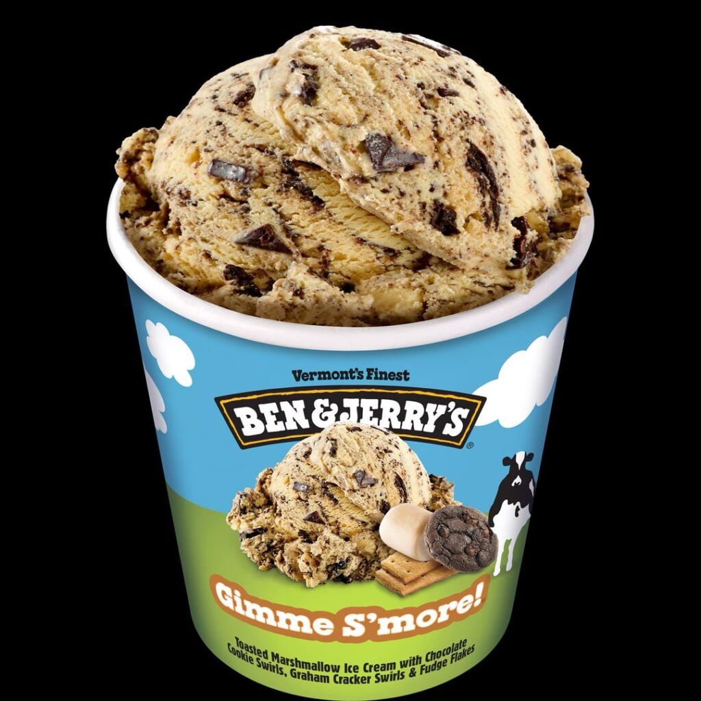 A progression of my favorite Ben n Jerry’s flavors