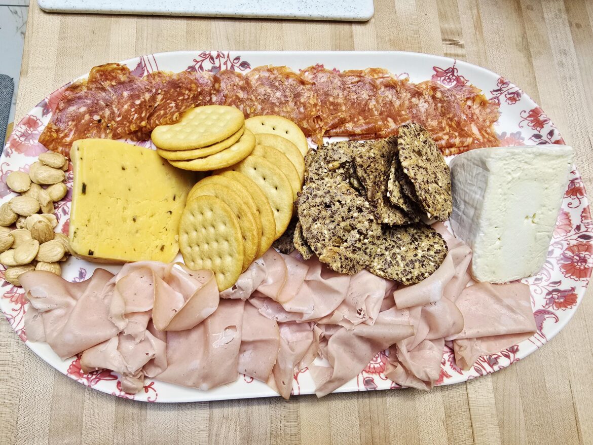 Nice little grazing plate for Canada Day