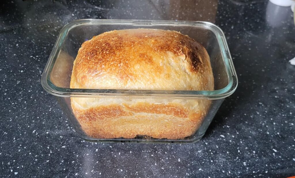 TIL that ikea food containers make a decent loaf pan lol