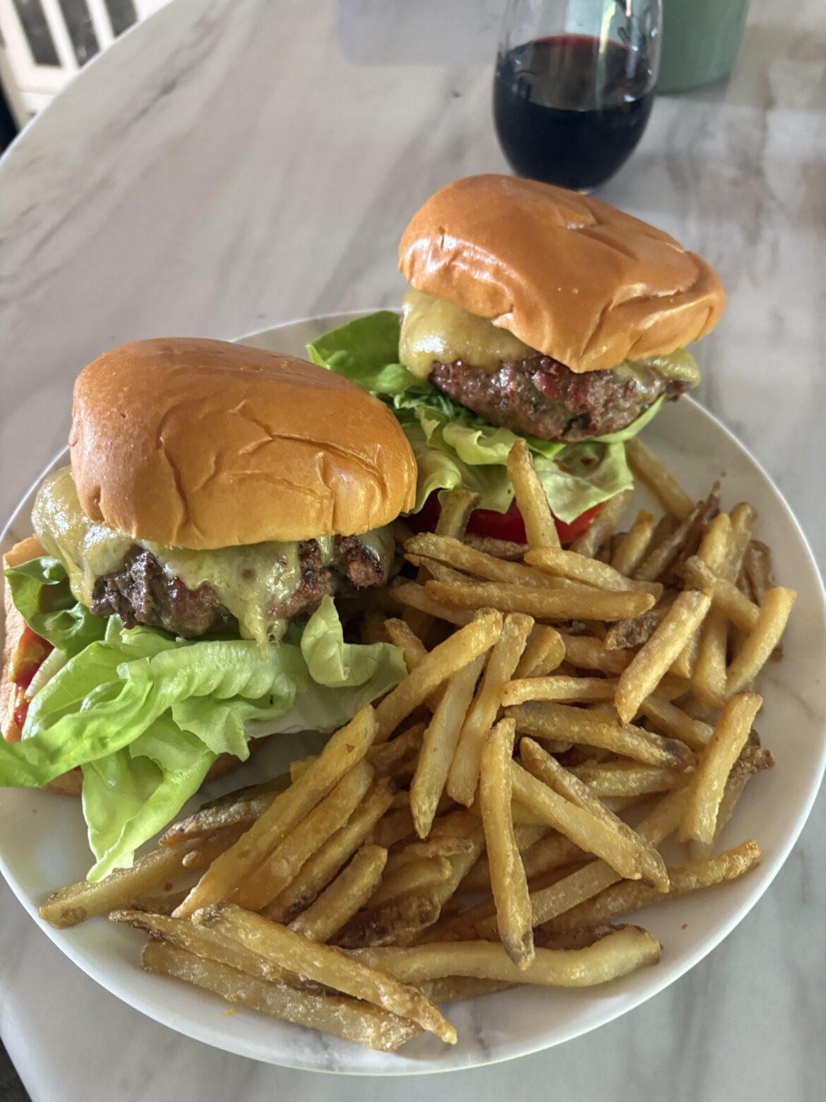 My kind of classic cheeseburger