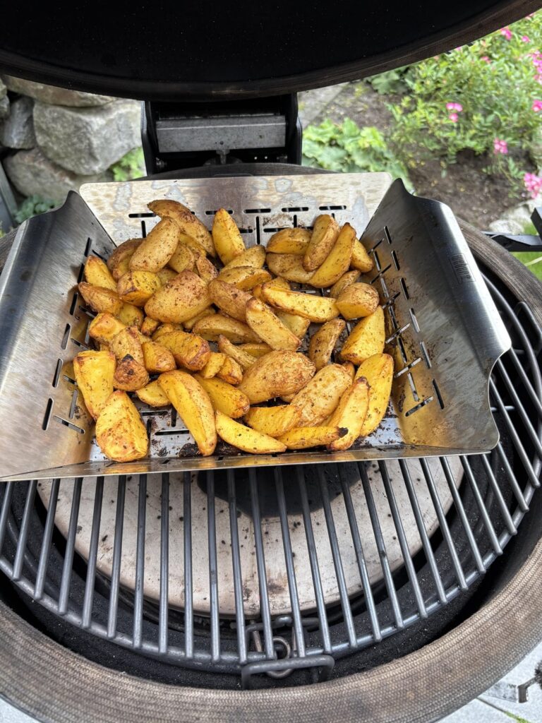 Potatoes & Paprika Chicken Skewers on KJ CII