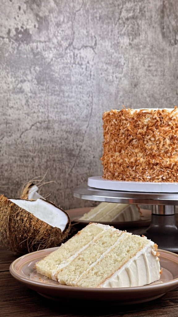 [Homemade] Coconut Cake