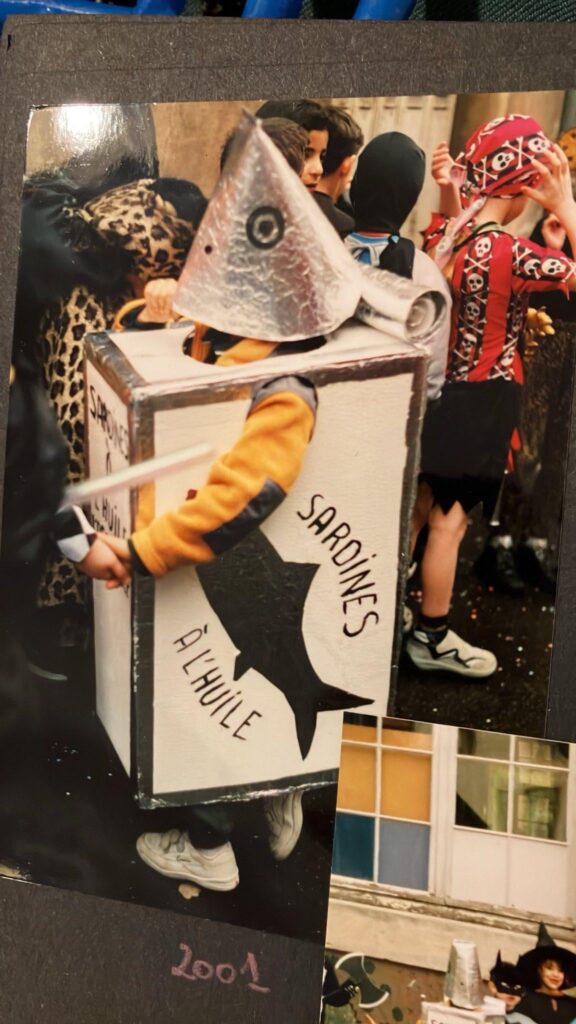 Me at age 7 for carnival. Guy dressed as spiderman won "most original costume". Salted my oil.