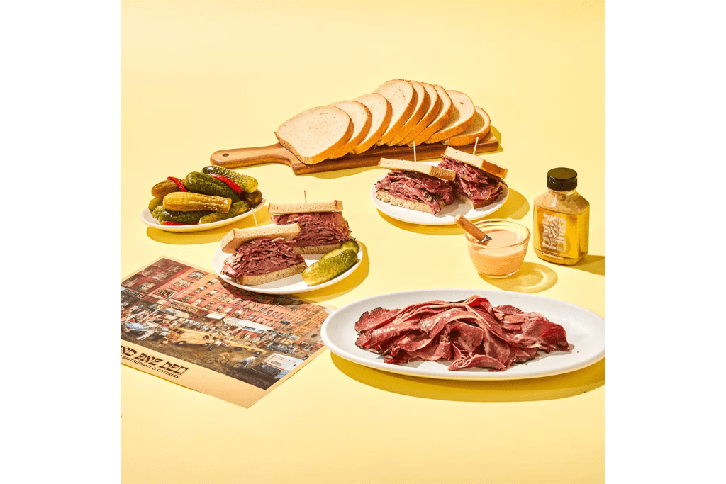 2nd Ave Deli Kosher Pastrami Sandwich Kit for 3-4