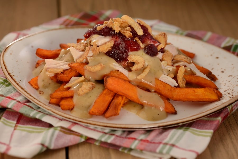 Turkey Poutine from Refreshment Port at EPCOT Festival of the Holidays
