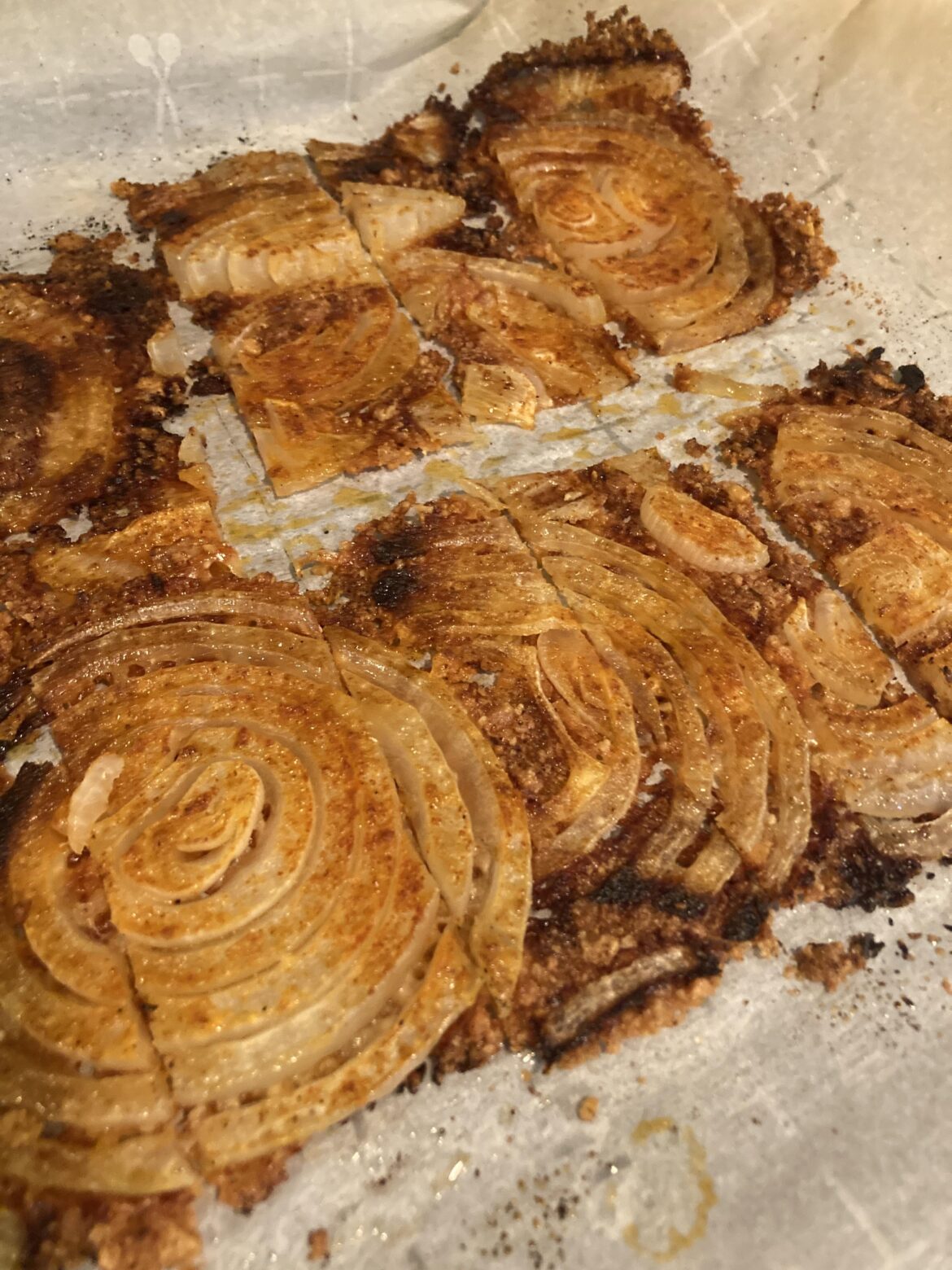 “Healthy onion rings” omg!! Yum!
