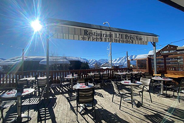 L'1 Pres Vue Restaurant, Alpe d'Huez